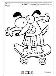 Kaykay boyama sayfaları